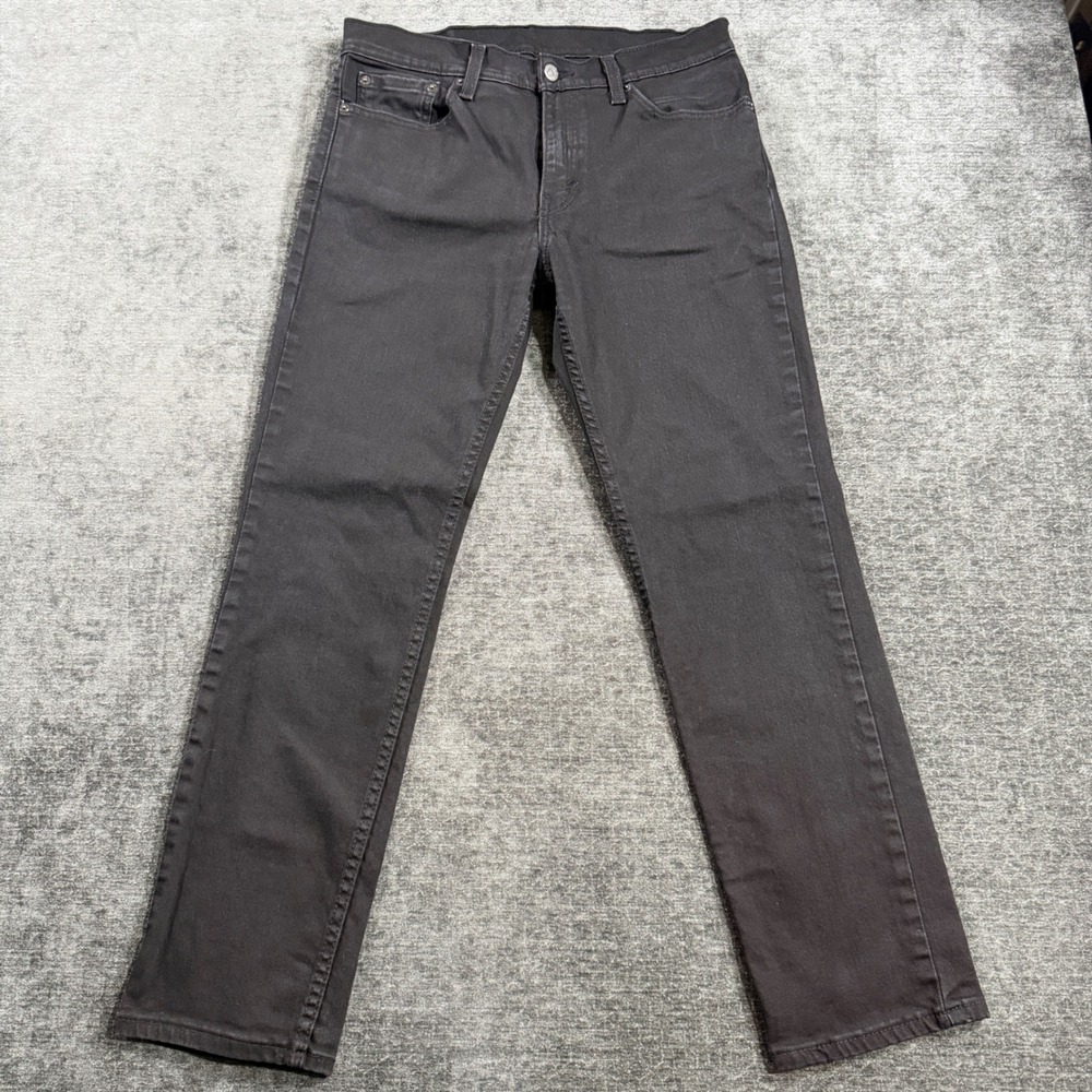 Levis‎ 511 Slim Fit Black Jeans Mens Size 32x30 04511-1907 Stretch Denim